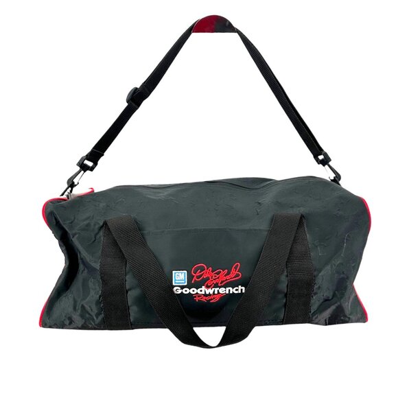 GM Dale Earnhardt Goodwrench Racing Black Duffel Bag By Cross Canvas